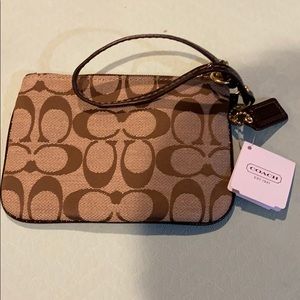 Coach wristlet; never used